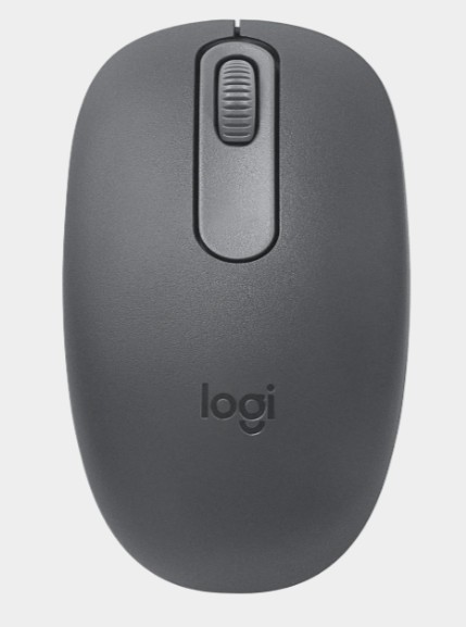 Computermaus mit Tastenbeschriftungen